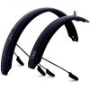 Cube-acid Garde-boue Fixes Compact 75 Jeu De Garde-boue Avec Supports Pour Vélo Cube Compact 20", Noir