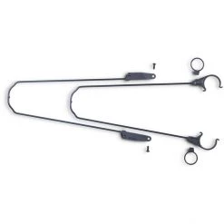 Cube-acid Accessoires Pour Garde-boue Haubans Pour Garde-boue Pour Kit De Garde-boue MTB 65, Noir