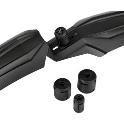 Cube-acid Garde-boue à Clipser Vane Garde-boue 27,5" Avant, Noir/vert -Garde-boue Soldes Boutique cube acid vane mudguard 275 front blackngreen 4