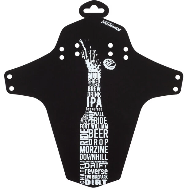 Reverse Mudguards Mudfender Garde-boue VTT, Noir/blanc 1 Reverse Mudguards Mudfender Garde-boue VTT, Noir/blanc