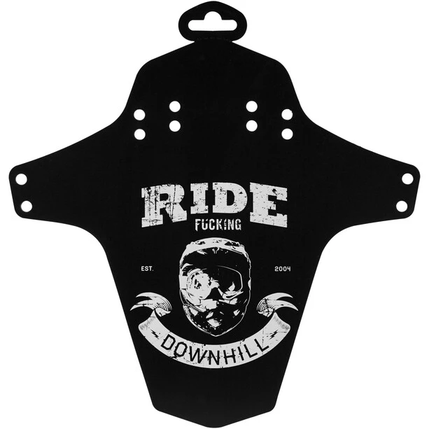 Reverse Mudguards Ride Fucking Downhill Garde-boue, Noir/blanc 1 Reverse Mudguards Ride Fucking Downhill Garde-boue, Noir/blanc