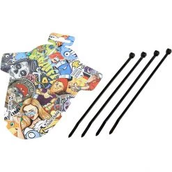 Riesel-design Mudguards Criss:cross Garde-boue Avant 28", Multicolore