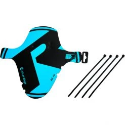 Riesel-design Mudguards Kol:oss Pare-boue Avant 26-29", Noir/bleu