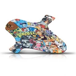 Riesel-design Mudguards Kol:oss Pare-boue Avant 26-29", Multicolore