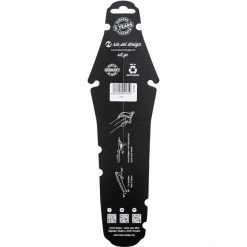 Riesel-design Garde-boue Vélos De Course Rit:ze Garde-boue Arrière, Orange/noir