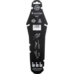 Riesel-design Garde-boue Vélos De Course Rit:ze Garde-boue Arrière, Noir/gris