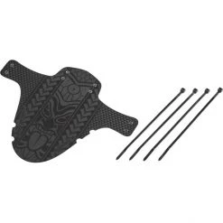 Riesel-design Mudguards Schlamm:PE Pare-boue Avant 26-29", Noir