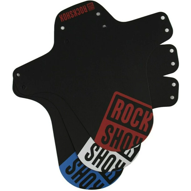 Rock-shox Mudguards Garde-boue, Noir/blanc 2 Rock-shox Mudguards Garde-boue, Noir/blanc – Image 2