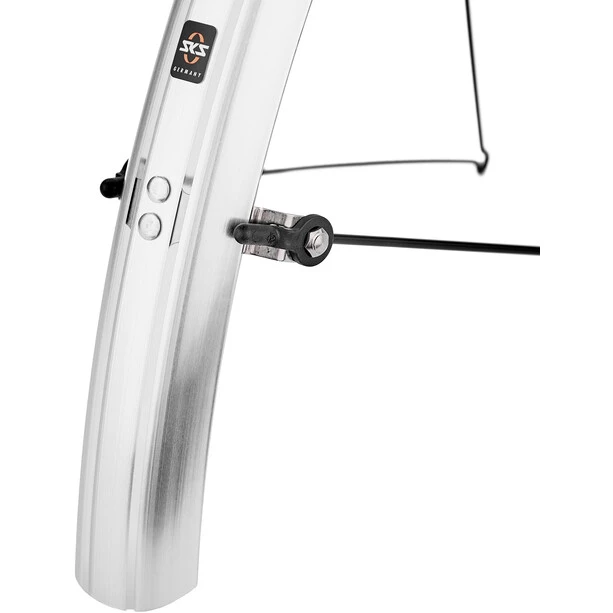 Sks Garde-boue Fixes Bluemels Basic Jeu De Garde-boue 28" 45mm, Noir 1 Sks Garde-boue Fixes Bluemels Basic Jeu De Garde-boue 28" 45mm, Noir