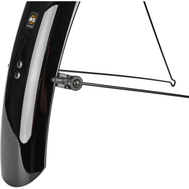 Sks Garde-boue Fixes Bluemels Basic Jeu De Garde-boue 28" 69mm, Noir 1 Sks Garde-boue Fixes Bluemels Basic Jeu De Garde-boue 28" 69mm, Noir