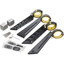 Topeaktopeak-defender Garde-boue Vélos De Course DeFender XC1/XC11 Ensemble De Garde-boue, Noir