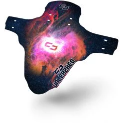 Unleazhed Mudguards Unsplash M01 Garde-boue Avant 26-29" Avec 4 Attaches Câbles Rilsan, Multicolore