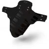 Unleazhed Mudguards Unsplash M01 Garde-boue Avant 26-29" Avec 4 Attaches Câbles Rilsan, Noir