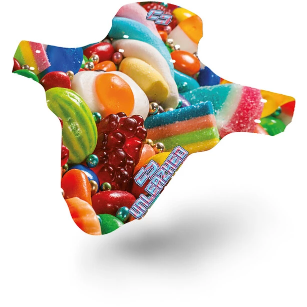 Unleazhed Mudguards Unsplash M01 Garde-boue Avant 26-29" Avec 4 Attaches Câbles Rilsan, Multicolore 1 Unleazhed Mudguards Unsplash M01 Garde-boue Avant 26-29" Avec 4 Attaches Câbles Rilsan, Multicolore