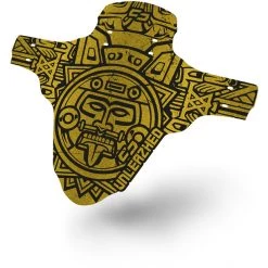 Unleazhed Mudguards Unsplash M01 Garde-boue Avant 26-29" Avec 4 Attaches Câbles Rilsan, Or/noir