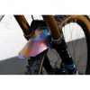 Unleazhed Mudguards Unsplash M01 Garde-boue Avant 26-29" Avec 4 Attaches Câbles Rilsan, Multicolore