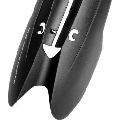 Xlc Mudguards Dirtboard MG-11 Garde-boue Pour Tube Diagonal, Gris/bleu